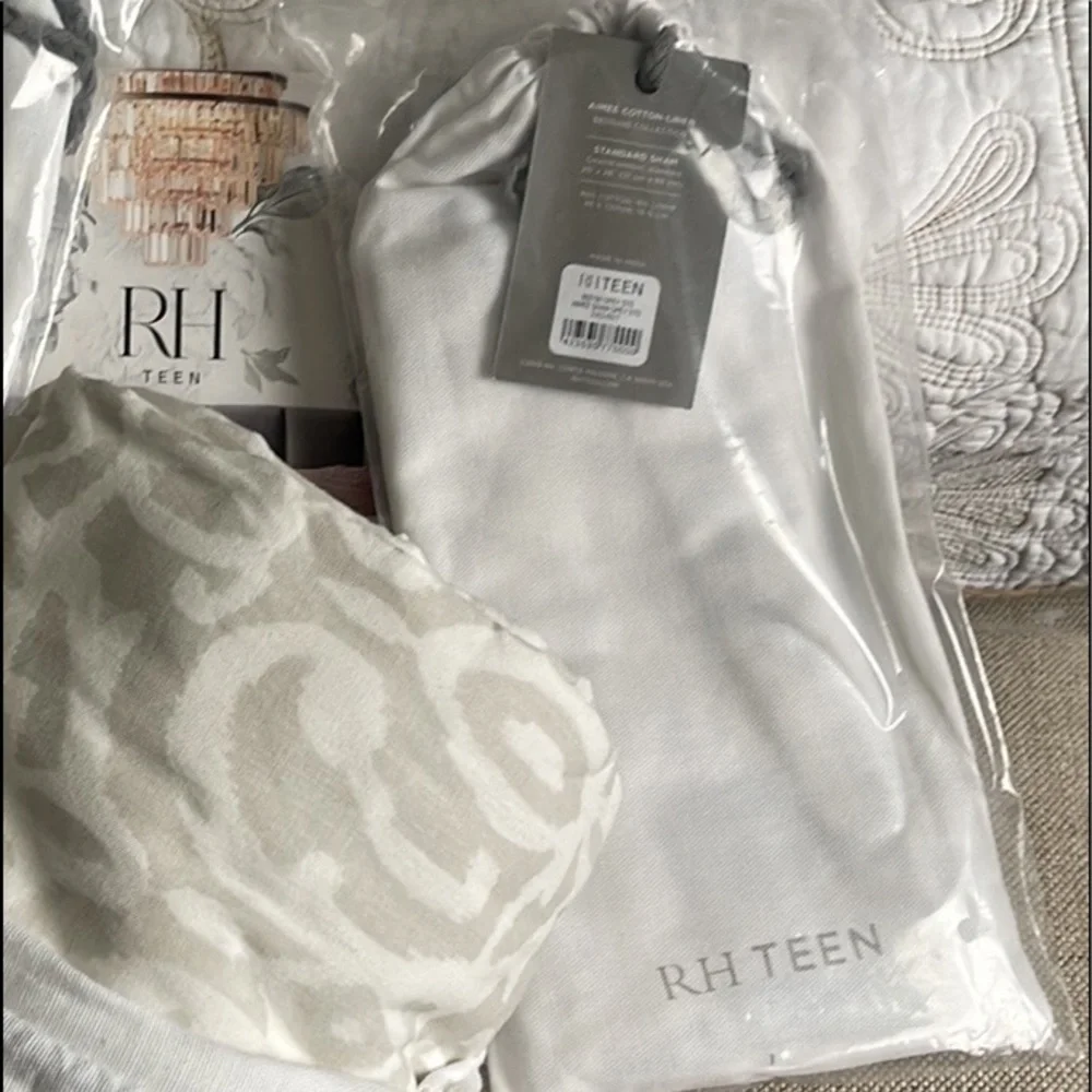 RH AIMEE COTTON-LINEN STANDARD SHAM